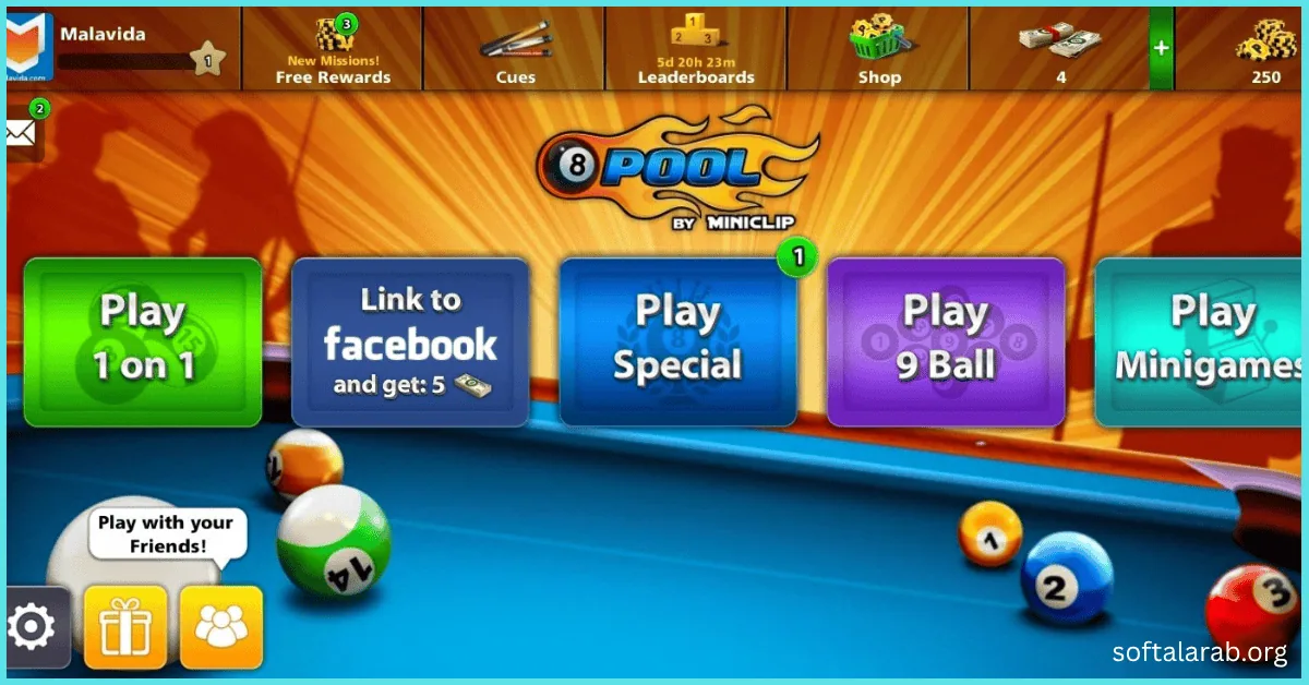 تحميل 8 ball pool مهكرة 